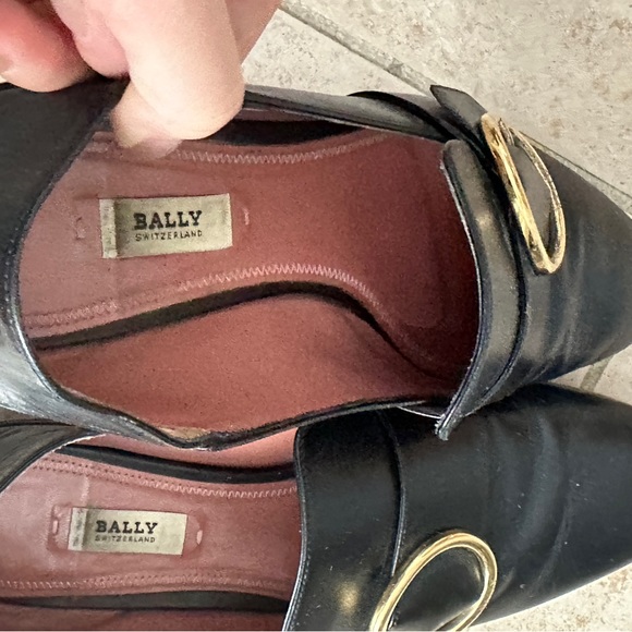 Bally Janelle Buckled Slip-On Loafers - Picture 6 of 9
